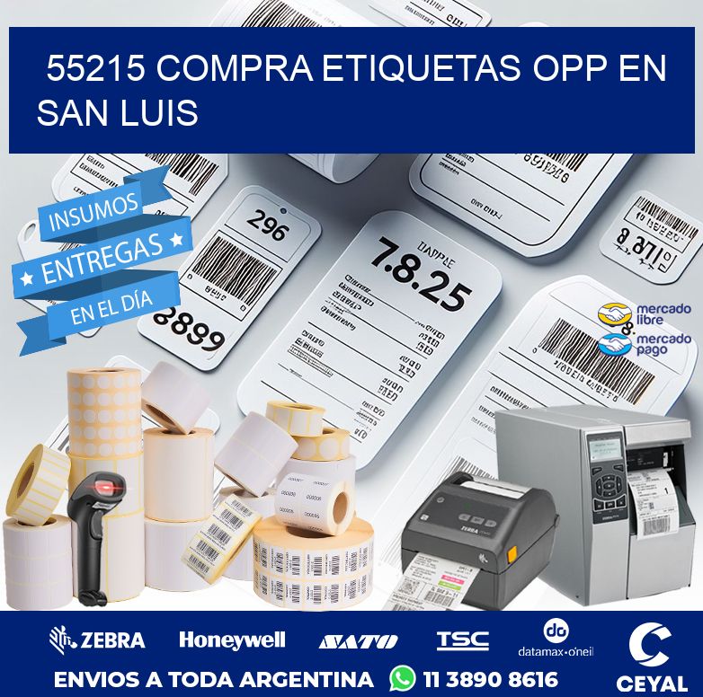 55215 COMPRA ETIQUETAS OPP EN SAN LUIS