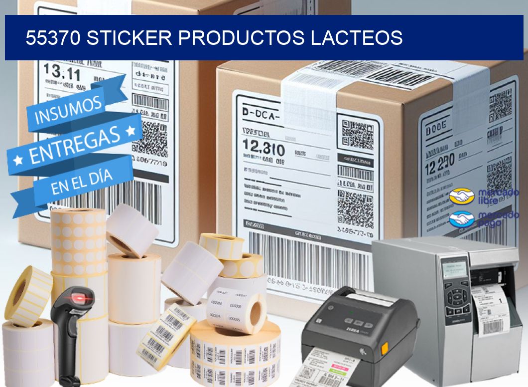 55370 STICKER PRODUCTOS LACTEOS
