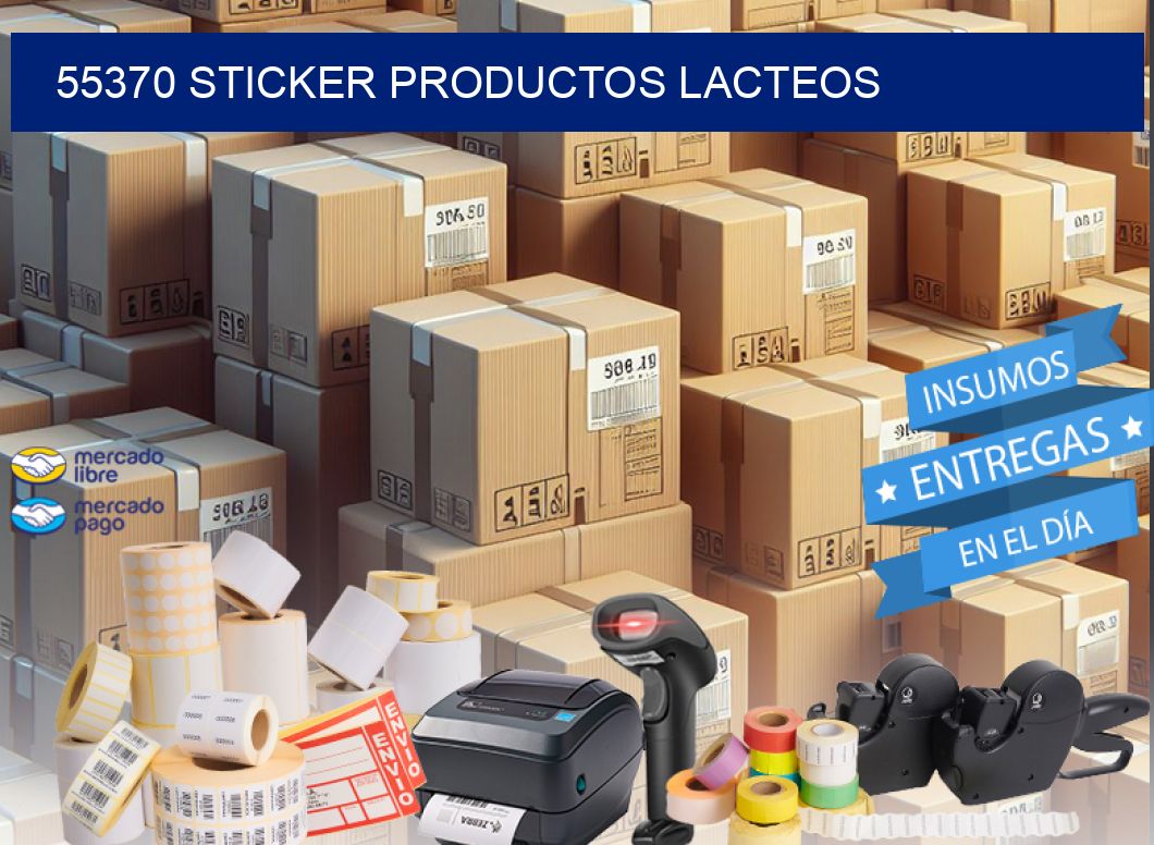 55370 STICKER PRODUCTOS LACTEOS