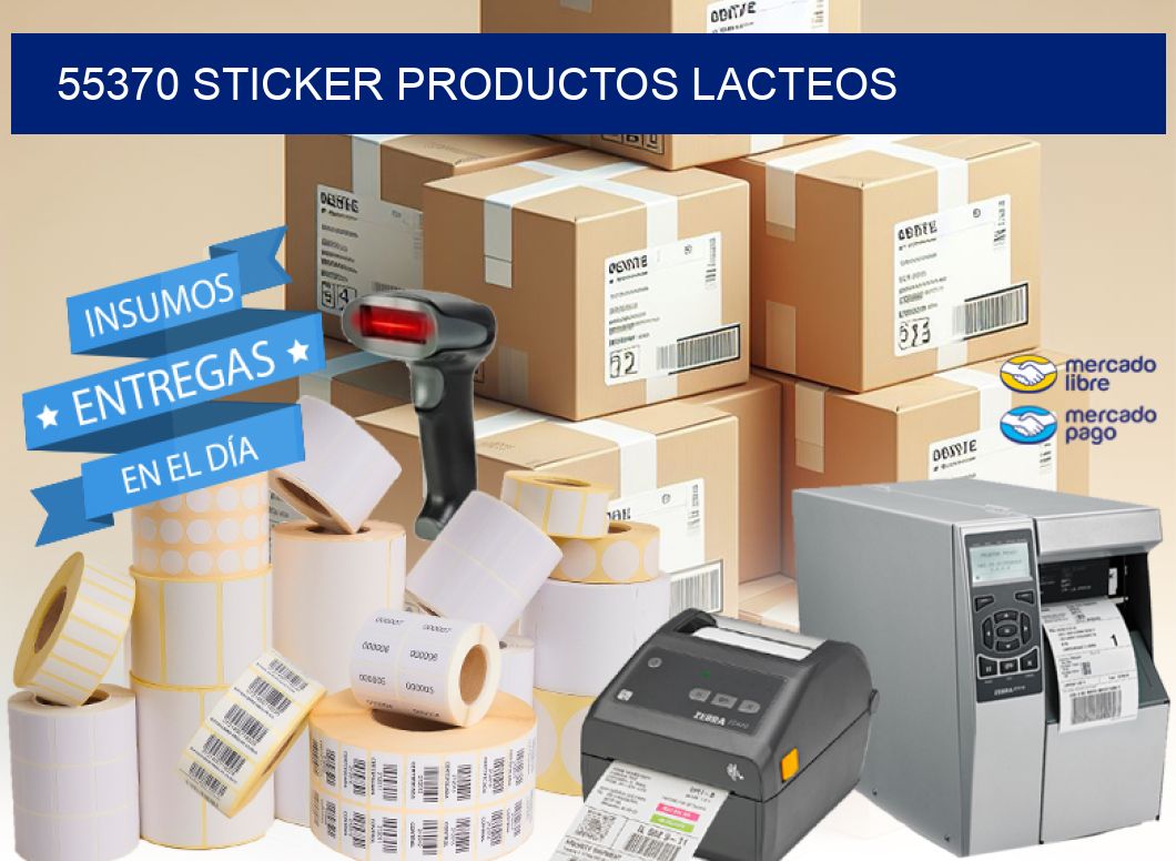 55370 STICKER PRODUCTOS LACTEOS