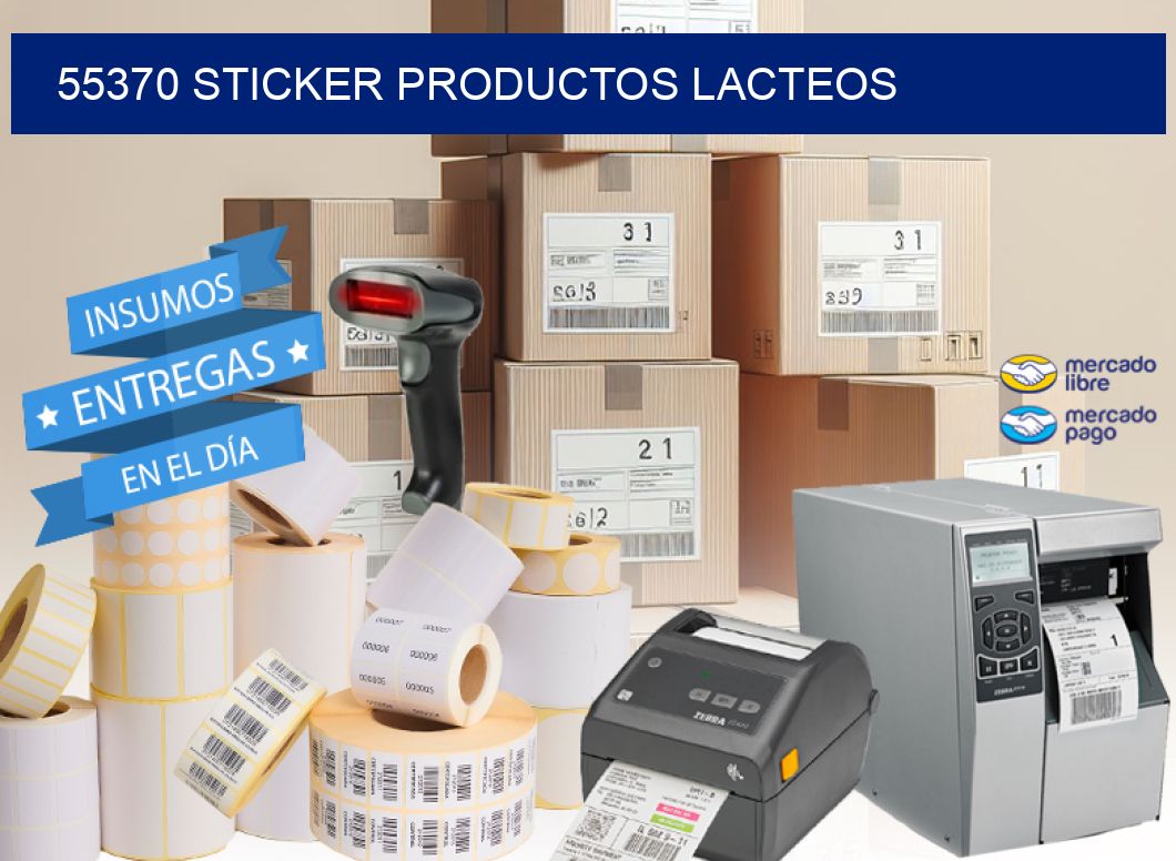 55370 STICKER PRODUCTOS LACTEOS