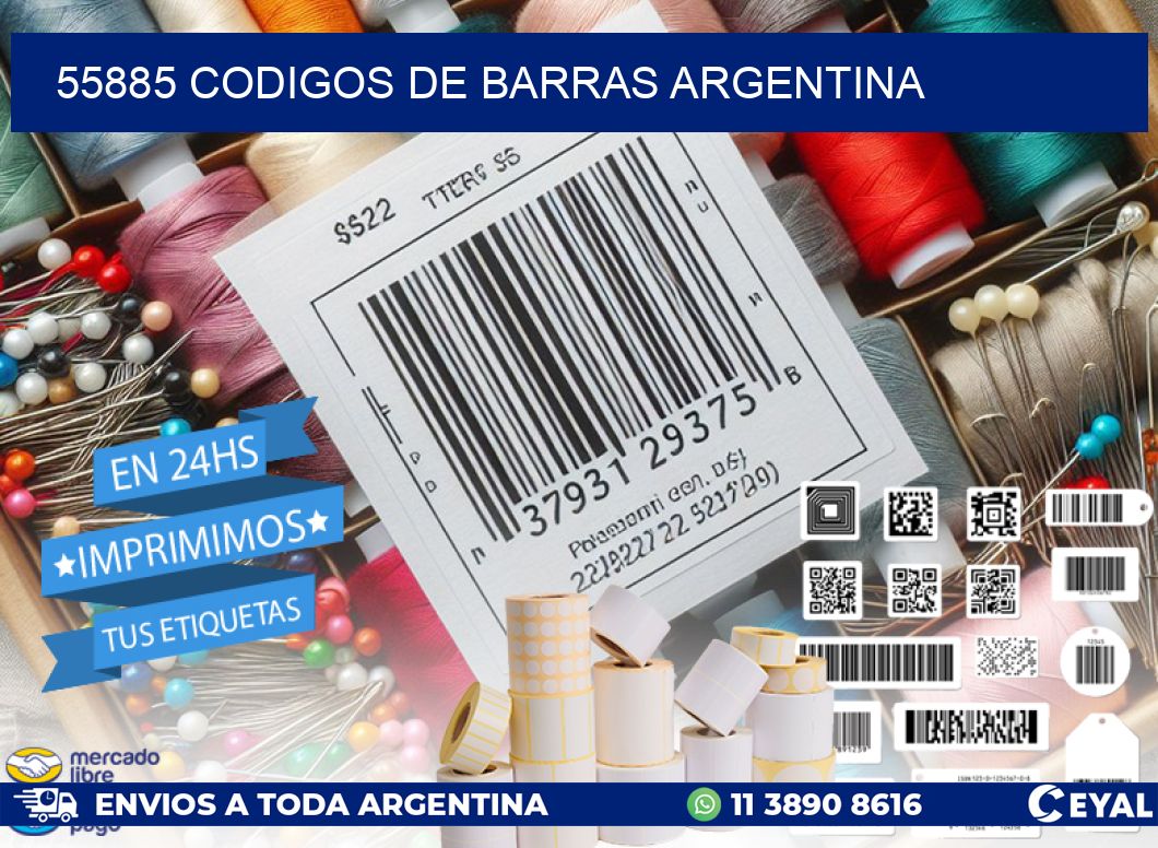 55885 CODIGOS DE BARRAS ARGENTINA