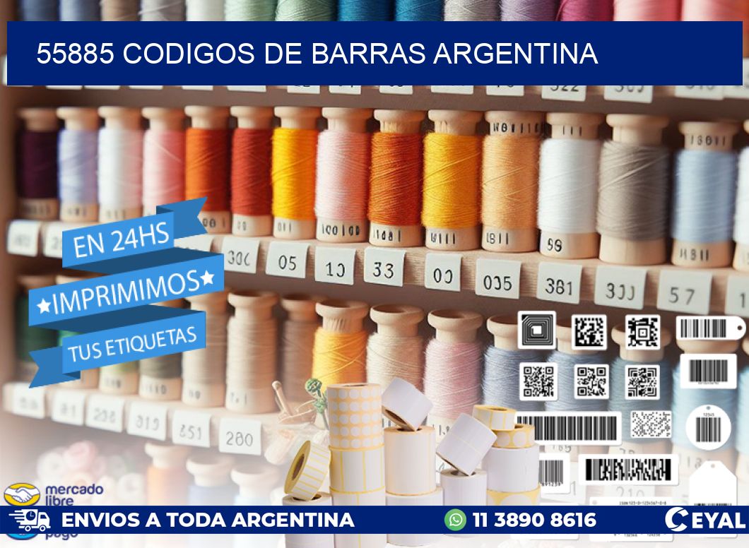 55885 CODIGOS DE BARRAS ARGENTINA
