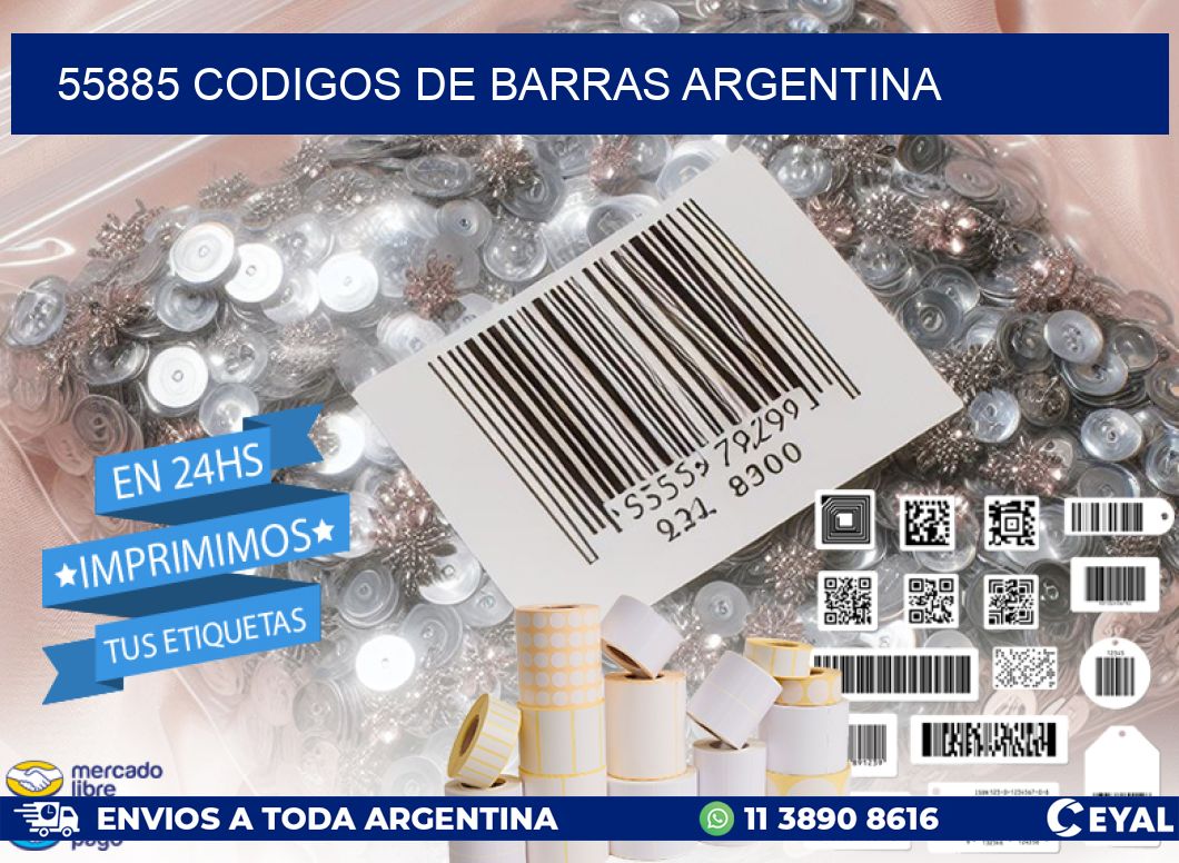 55885 CODIGOS DE BARRAS ARGENTINA