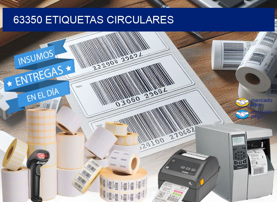 63350 ETIQUETAS CIRCULARES