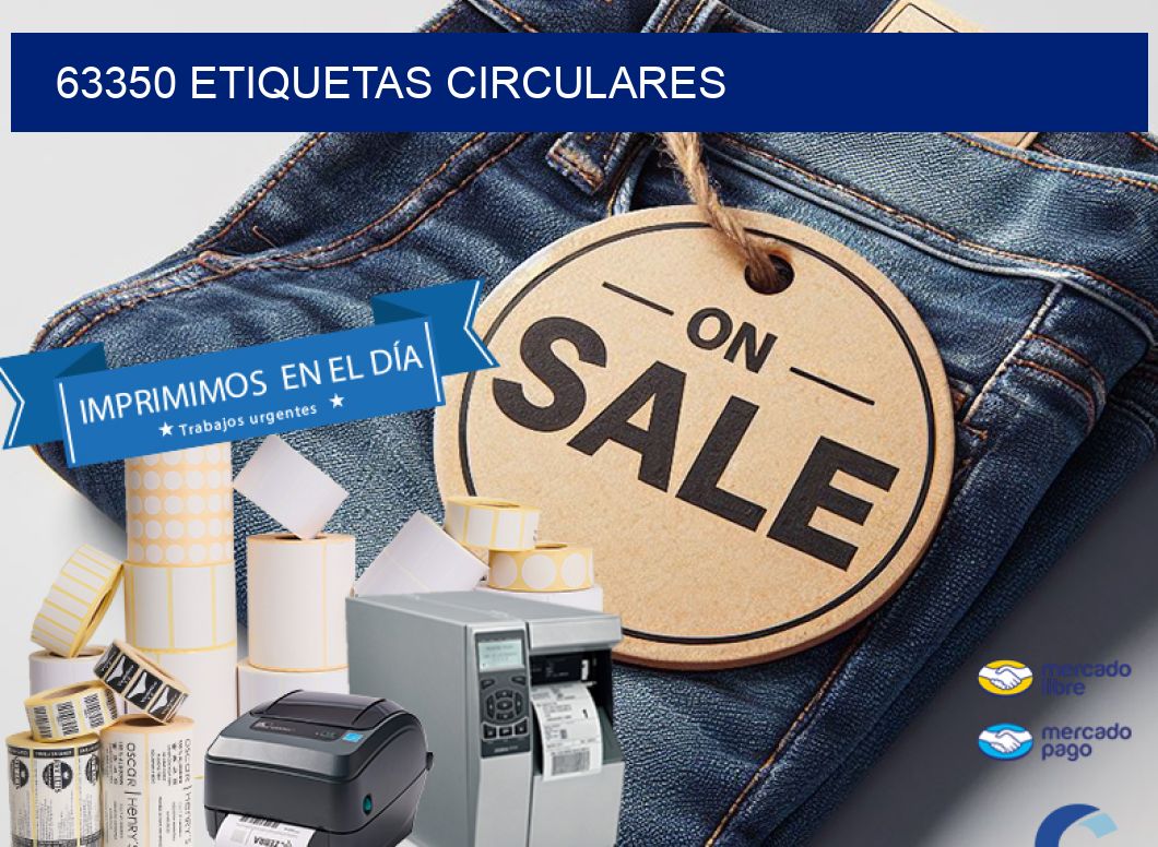 63350 ETIQUETAS CIRCULARES