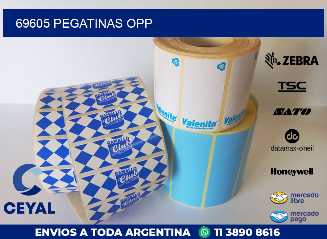 69605 PEGATINAS OPP