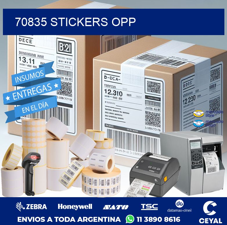 70835 STICKERS OPP