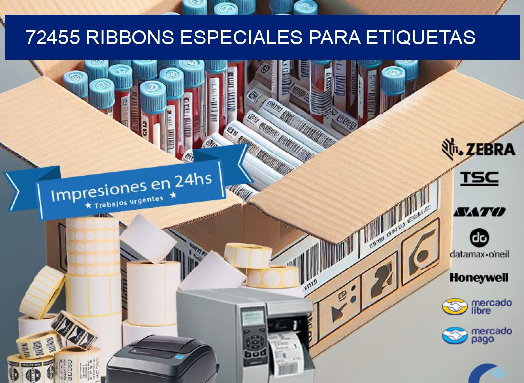 72455 RIBBONS ESPECIALES PARA ETIQUETAS