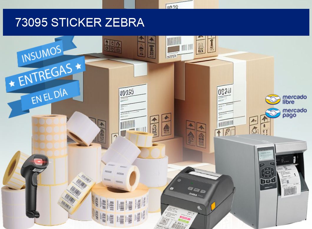 73095 sticker zebra