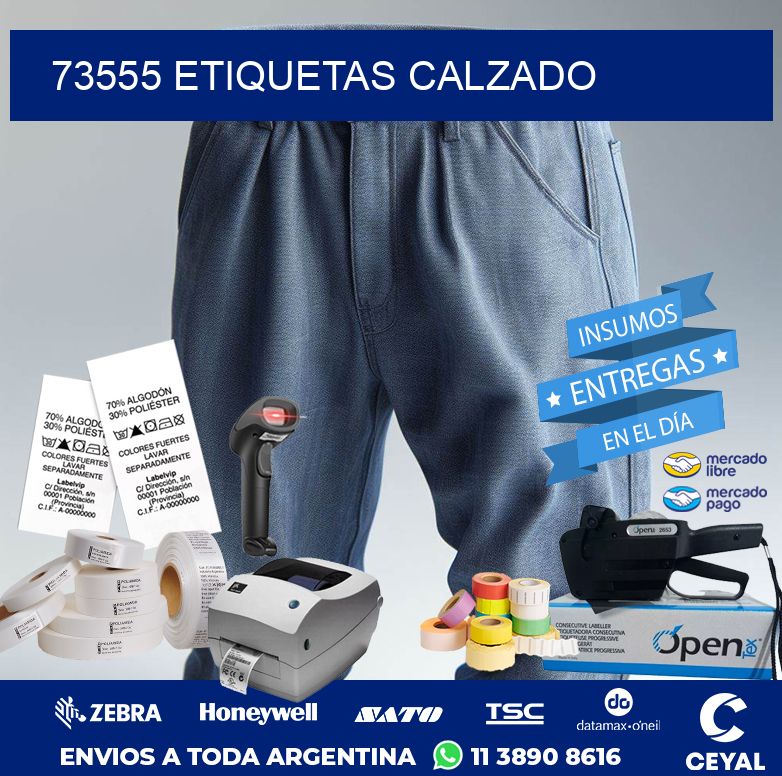 73555 ETIQUETAS CALZADO