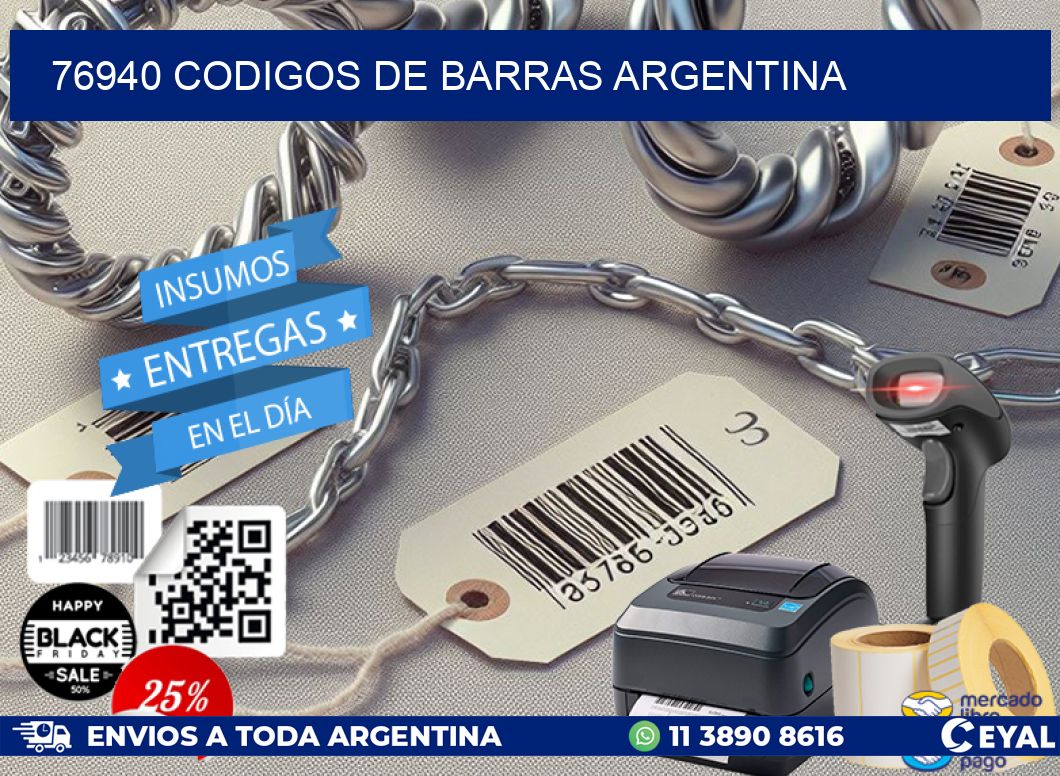 76940 CODIGOS DE BARRAS ARGENTINA