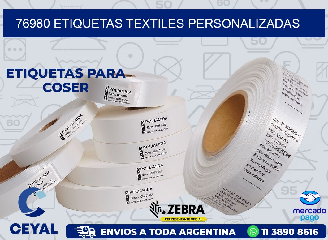 76980 ETIQUETAS TEXTILES PERSONALIZADAS