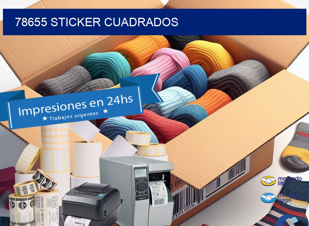 78655 STICKER CUADRADOS