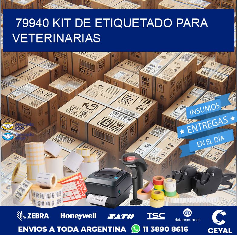 79940 KIT DE ETIQUETADO PARA VETERINARIAS