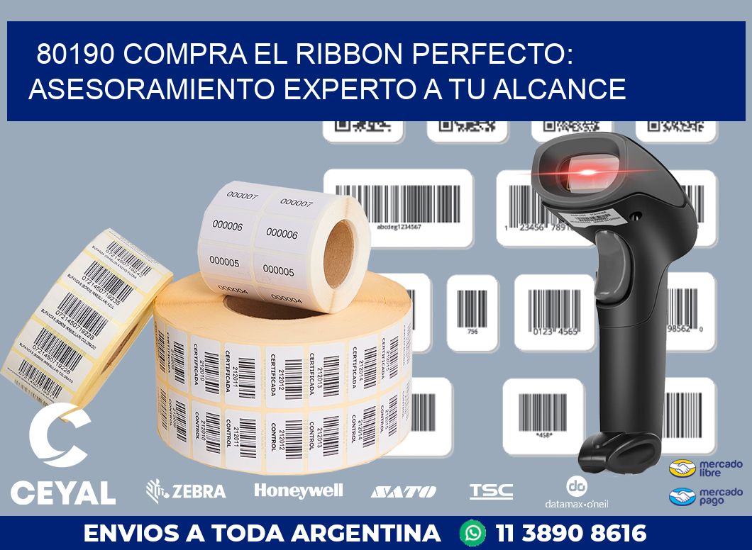 80190 COMPRA EL RIBBON PERFECTO: ASESORAMIENTO EXPERTO A TU ALCANCE