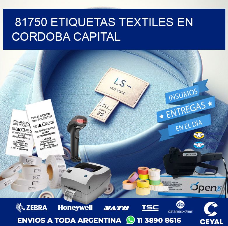 81750 ETIQUETAS TEXTILES EN CORDOBA CAPITAL