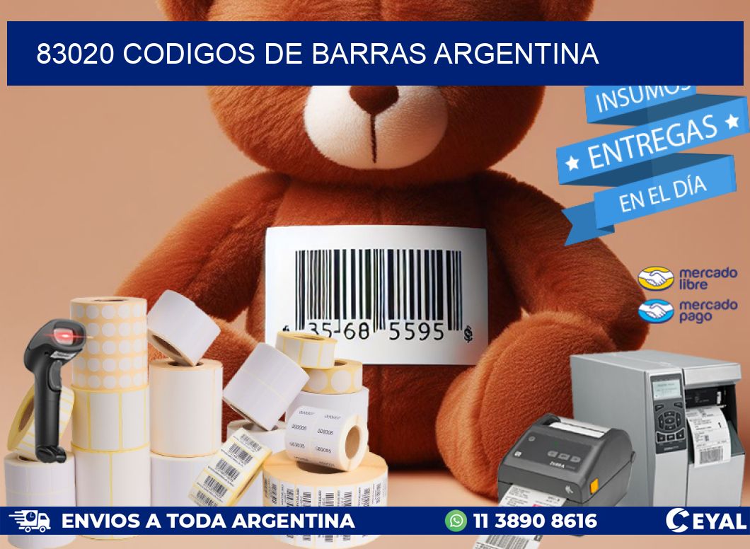 83020 CODIGOS DE BARRAS ARGENTINA