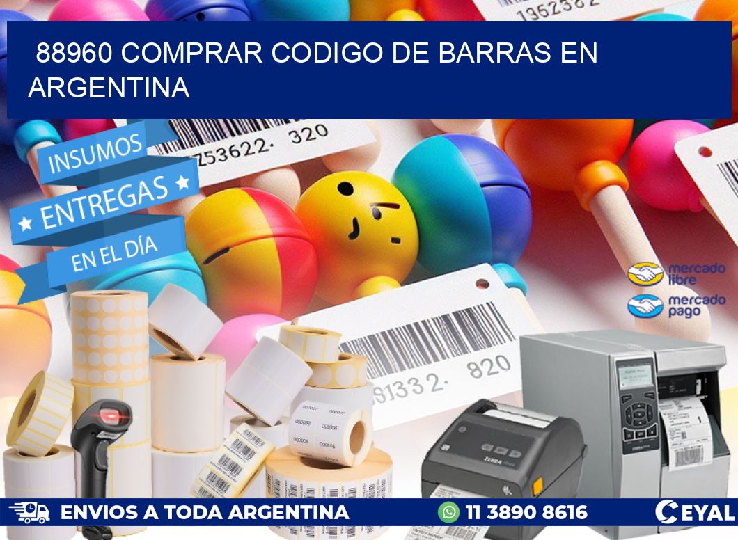 88960 Comprar Codigo de Barras en Argentina