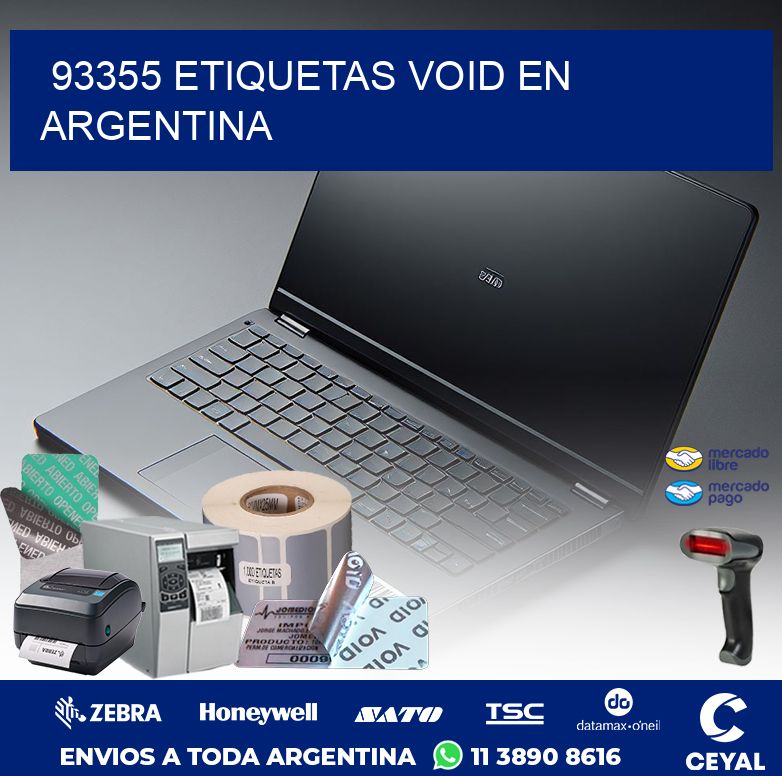 93355 ETIQUETAS VOID EN ARGENTINA