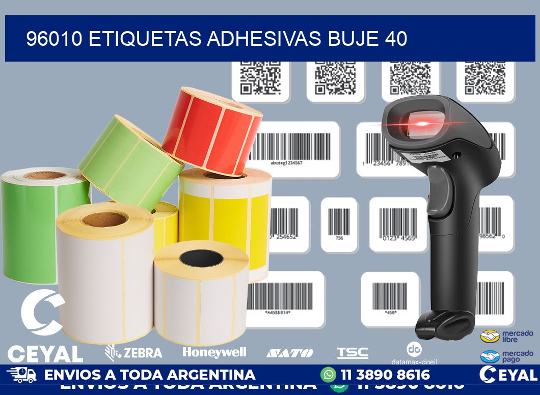 96010 ETIQUETAS ADHESIVAS BUJE 40