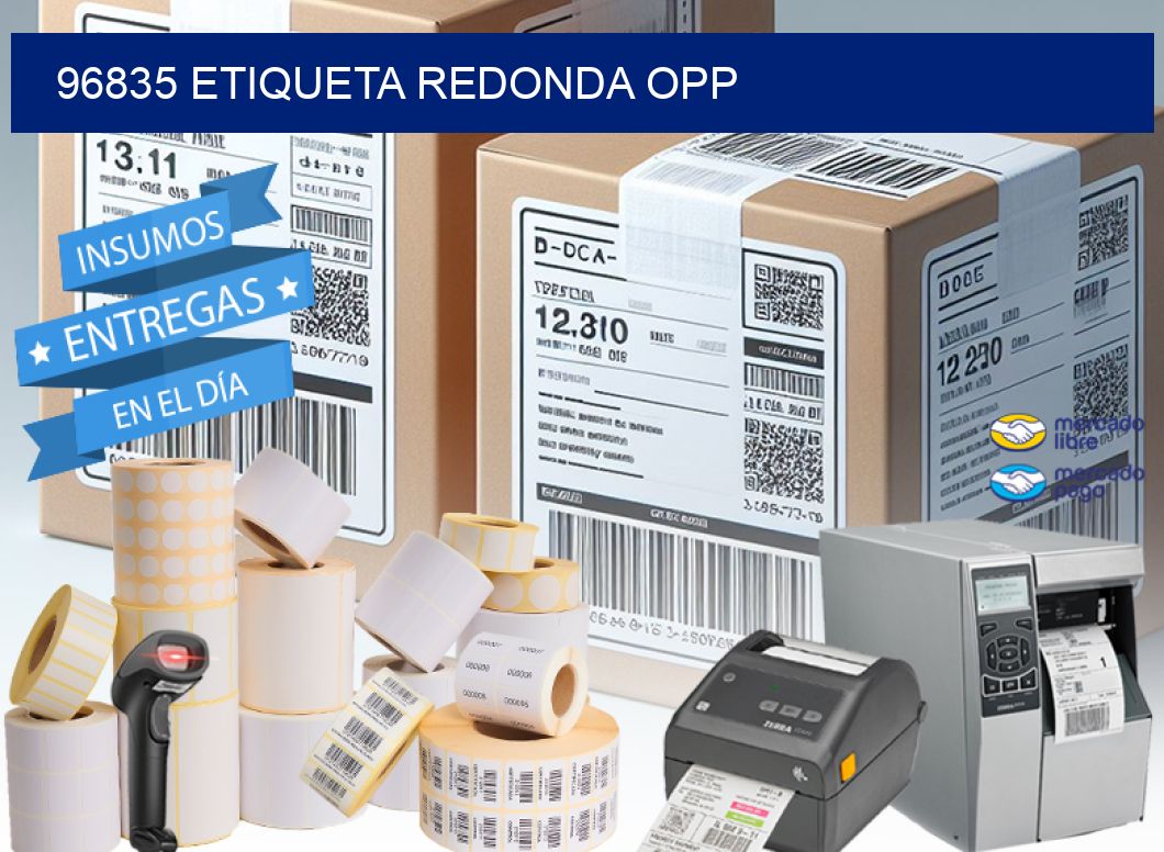 96835 ETIQUETA REDONDA OPP