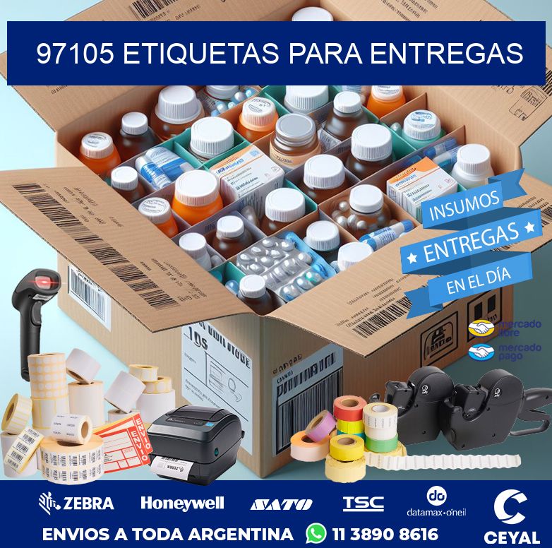97105 ETIQUETAS PARA ENTREGAS