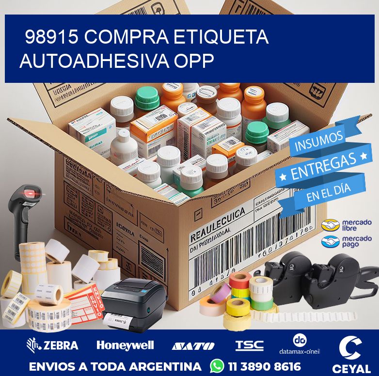 98915 COMPRA ETIQUETA AUTOADHESIVA OPP