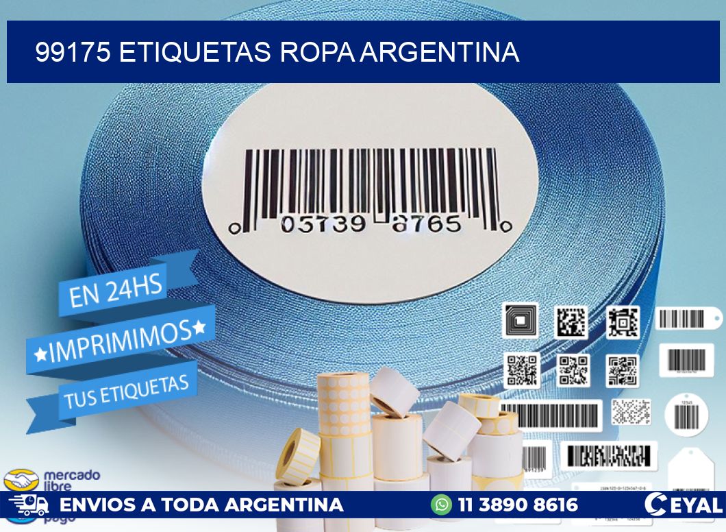 99175 ETIQUETAS ROPA ARGENTINA