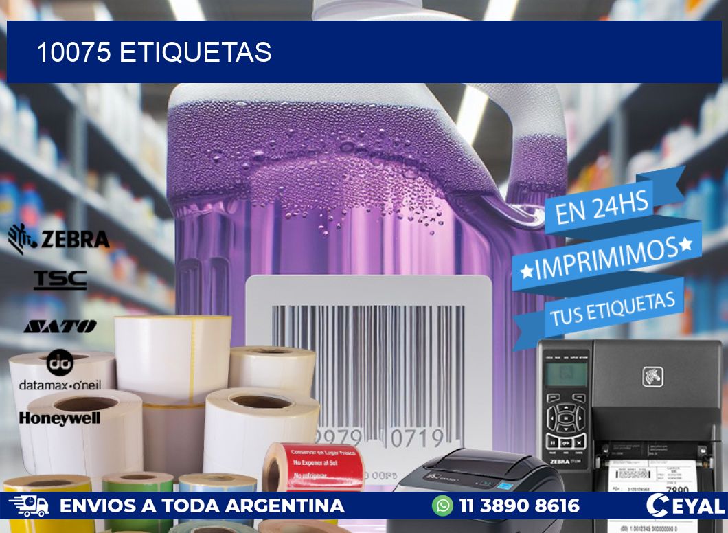 10075 ETIQUETAS