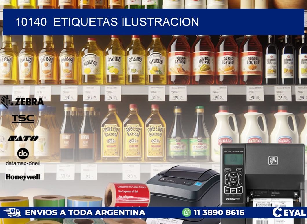 10140  ETIQUETAS ILUSTRACION