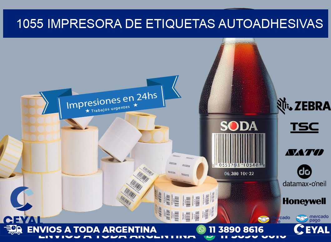 1055 IMPRESORA DE ETIQUETAS AUTOADHESIVAS