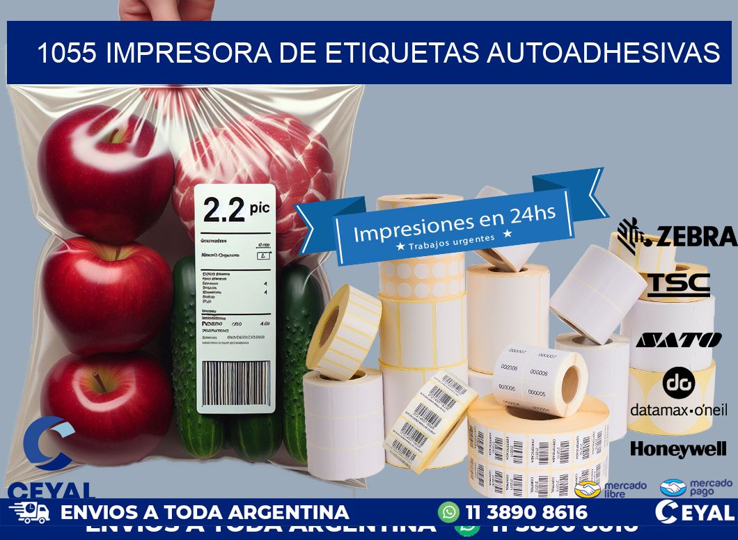 1055 IMPRESORA DE ETIQUETAS AUTOADHESIVAS