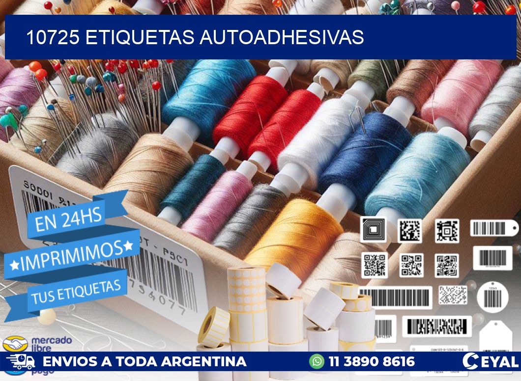 10725 ETIQUETAS AUTOADHESIVAS