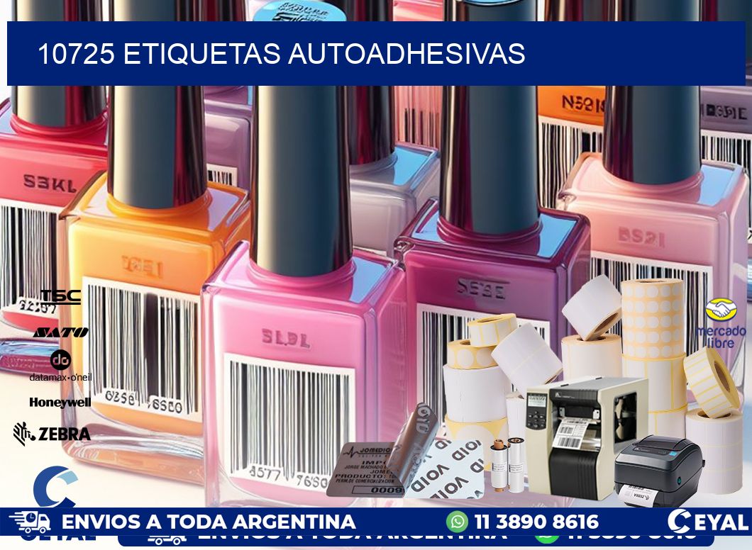 10725 ETIQUETAS AUTOADHESIVAS