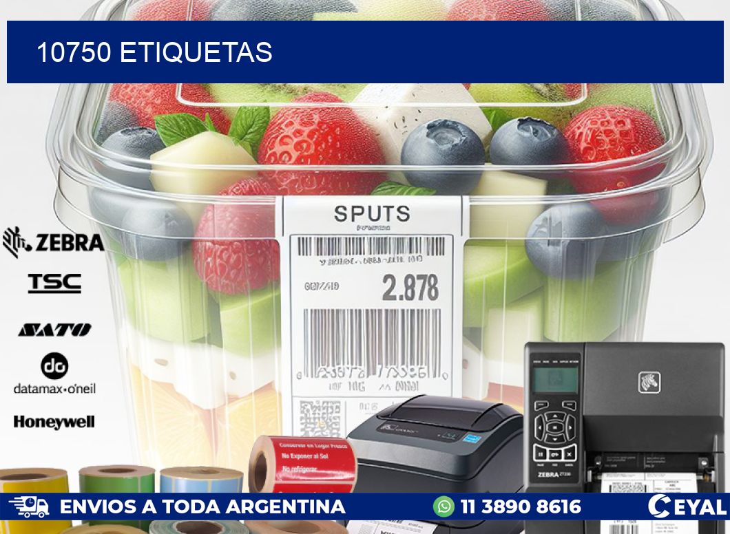 10750 ETIQUETAS