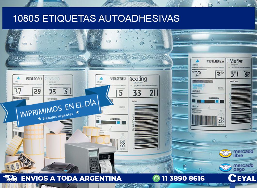 10805 ETIQUETAS AUTOADHESIVAS
