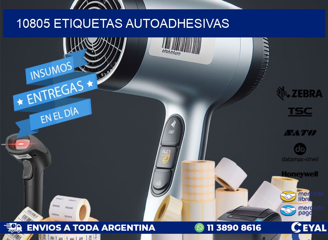 10805 ETIQUETAS AUTOADHESIVAS