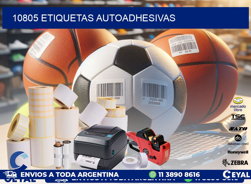 10805 ETIQUETAS AUTOADHESIVAS