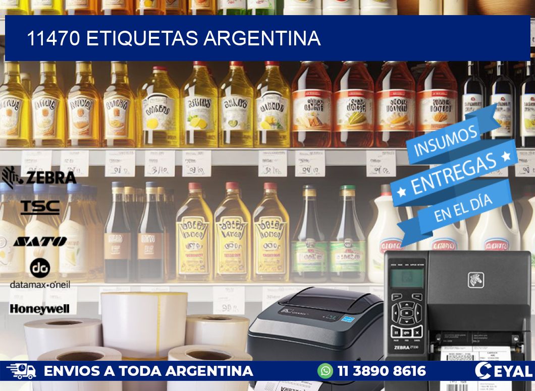 11470 ETIQUETAS ARGENTINA