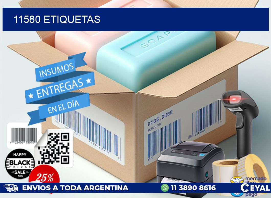 11580 ETIQUETAS