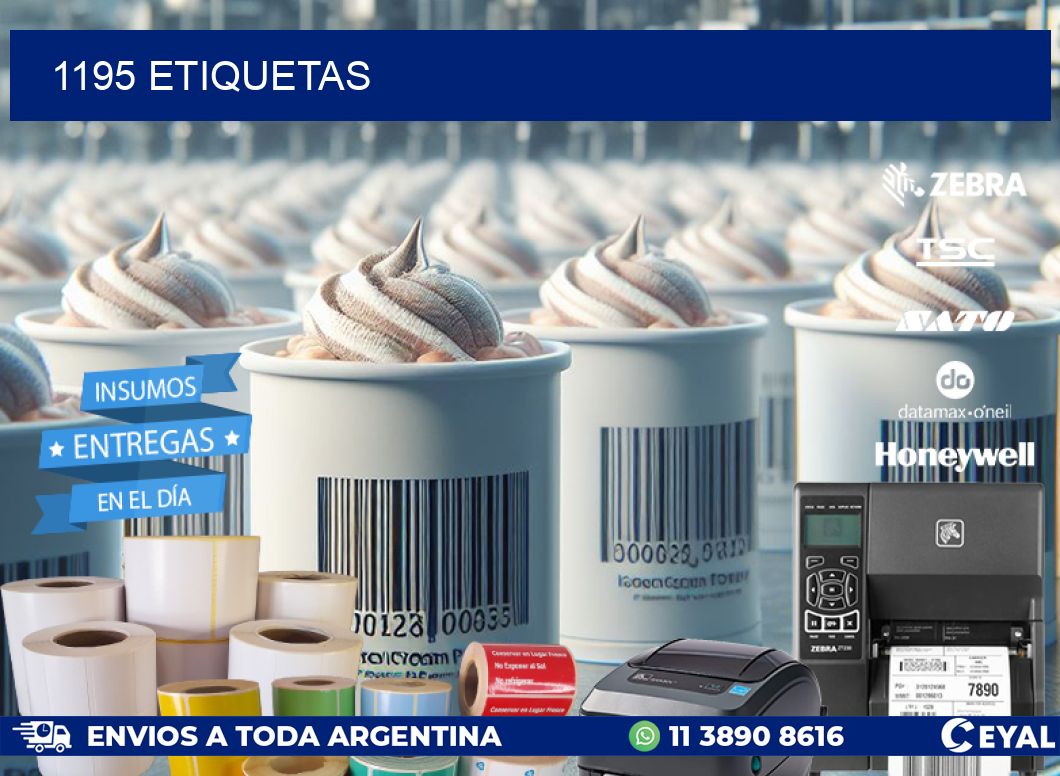1195 ETIQUETAS