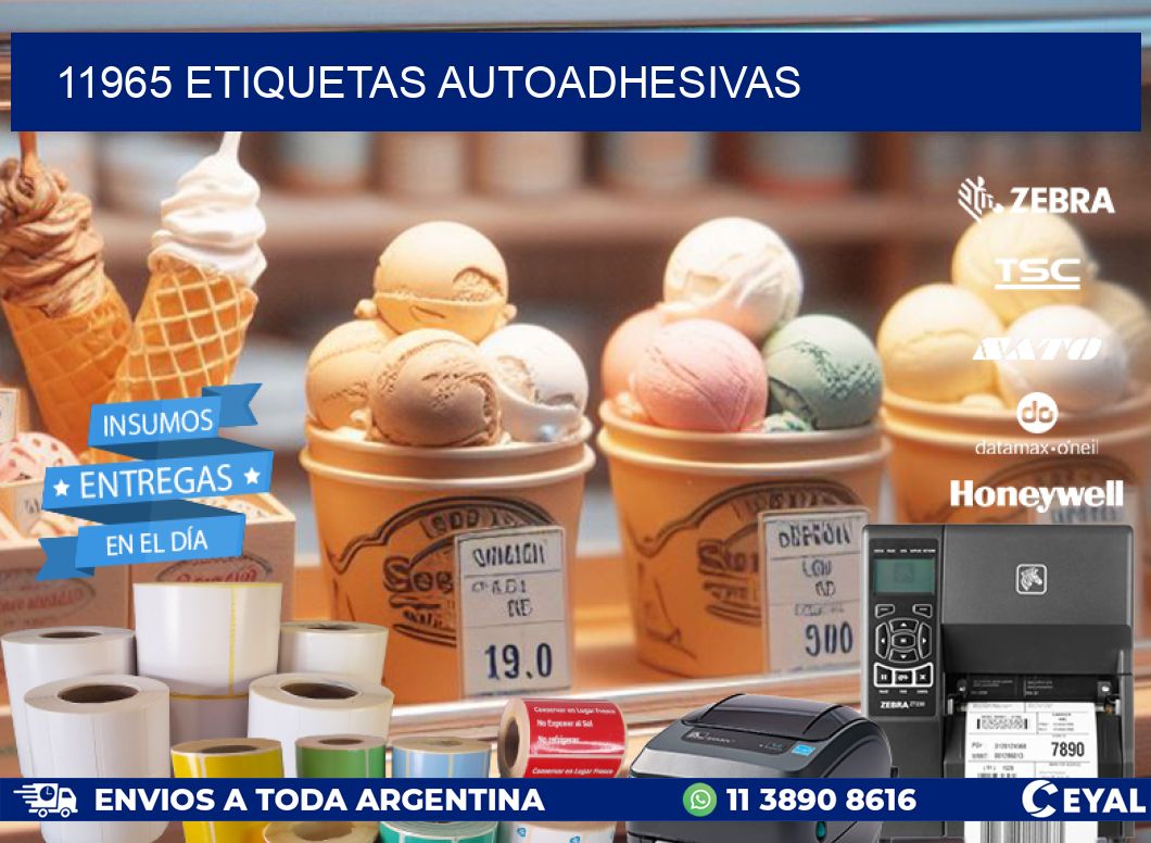 11965 ETIQUETAS AUTOADHESIVAS