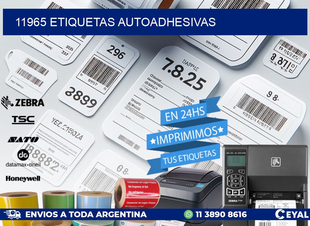 11965 ETIQUETAS AUTOADHESIVAS