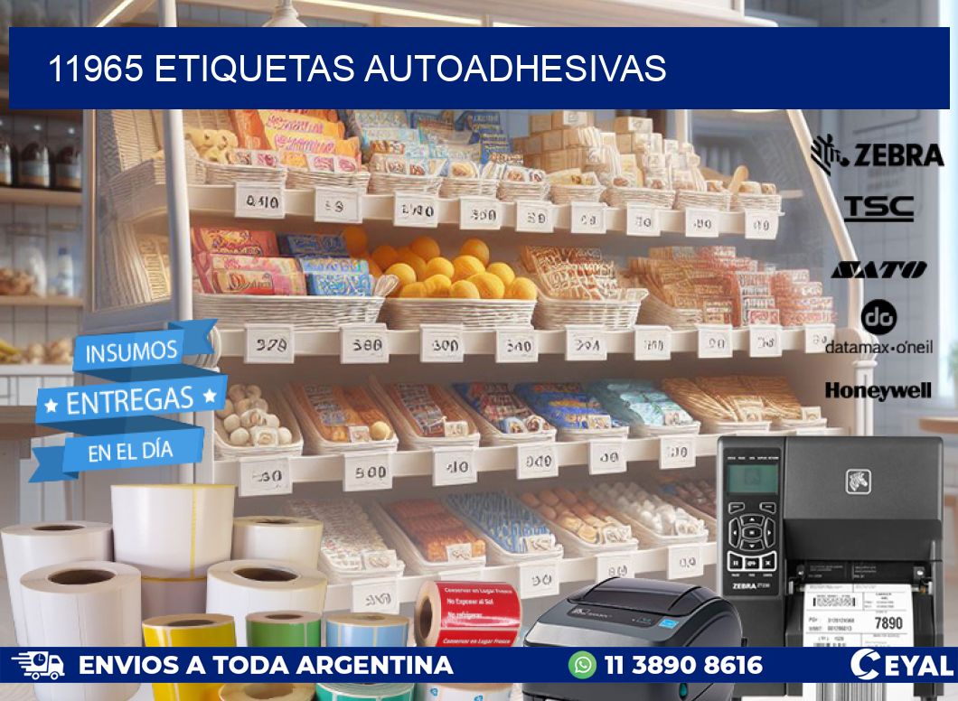 11965 ETIQUETAS AUTOADHESIVAS