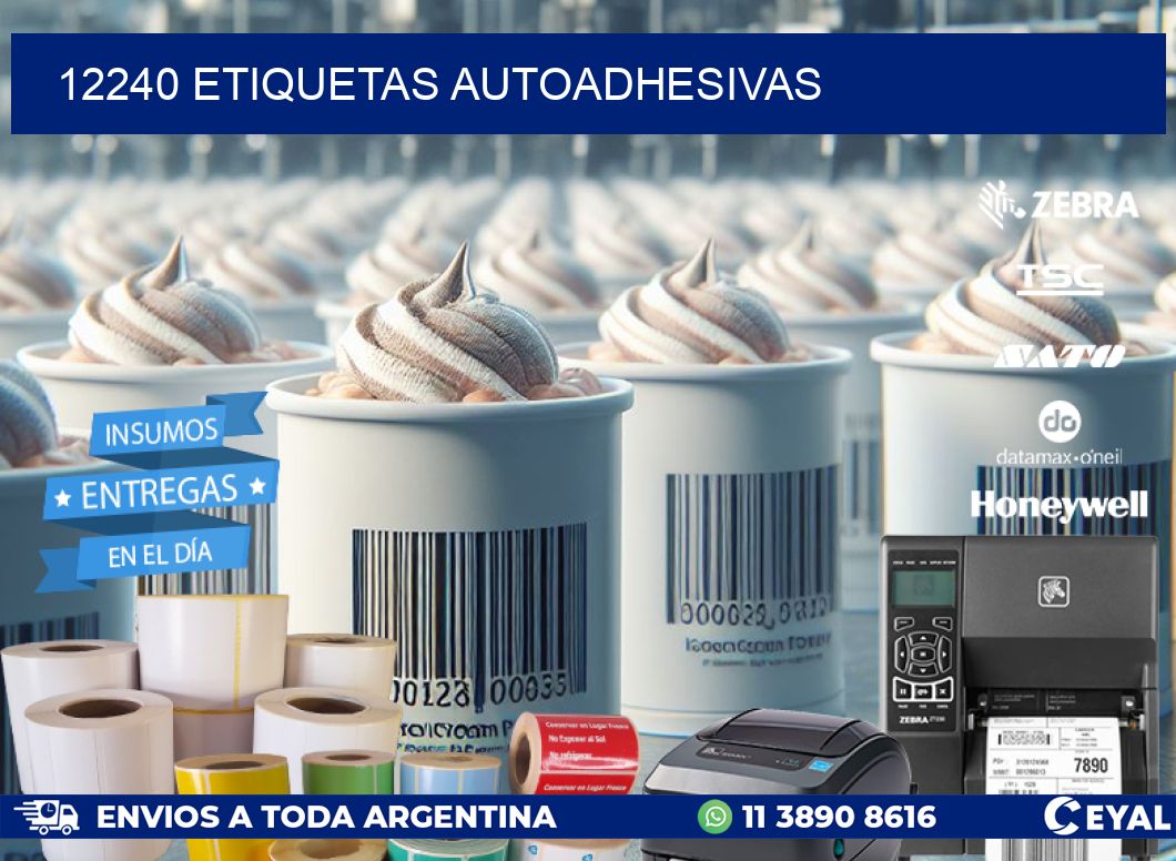 12240 ETIQUETAS AUTOADHESIVAS