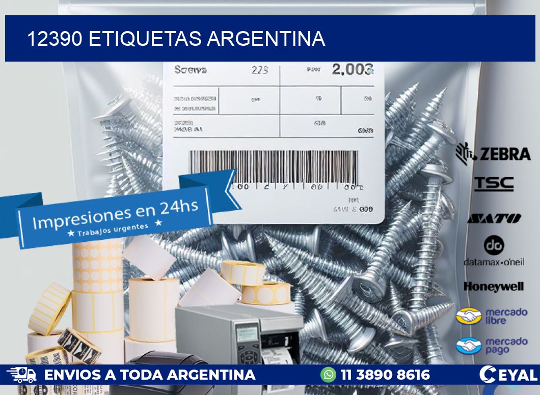 12390 ETIQUETAS ARGENTINA