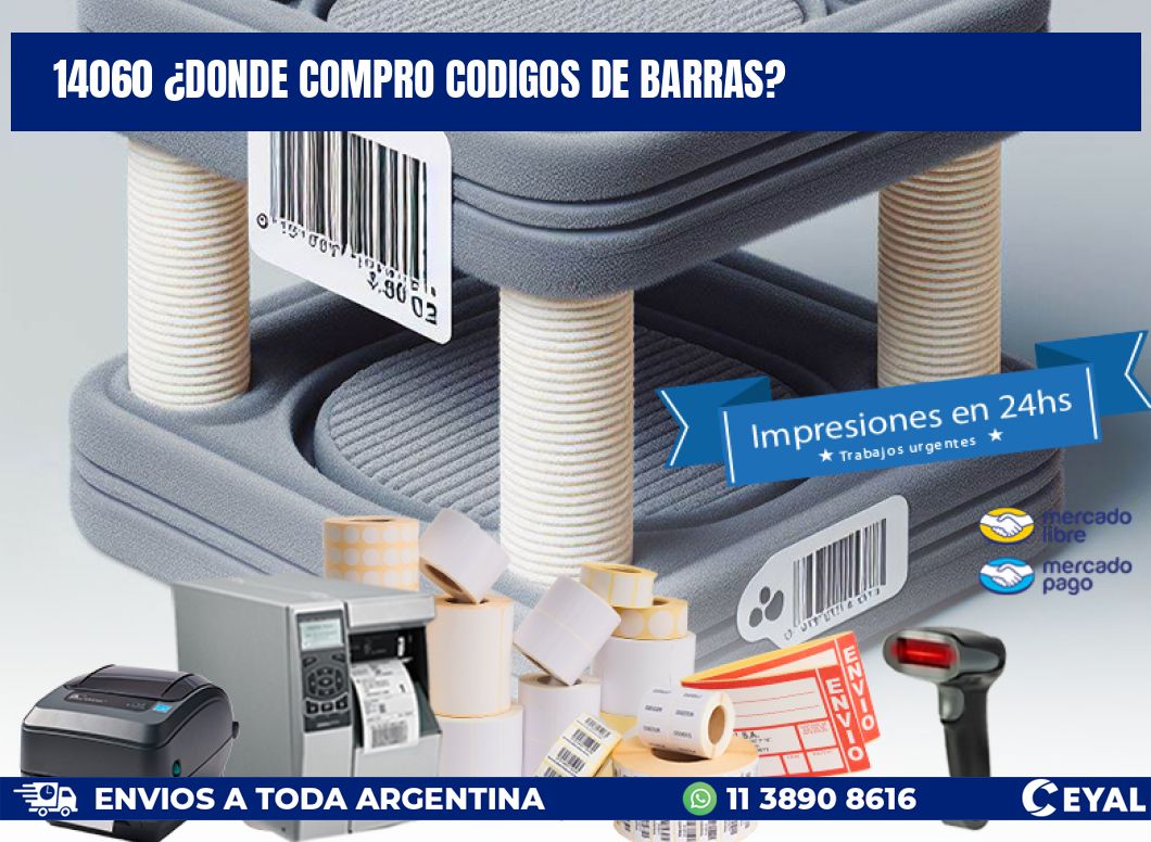 14060 ¿DONDE COMPRO CODIGOS DE BARRAS?