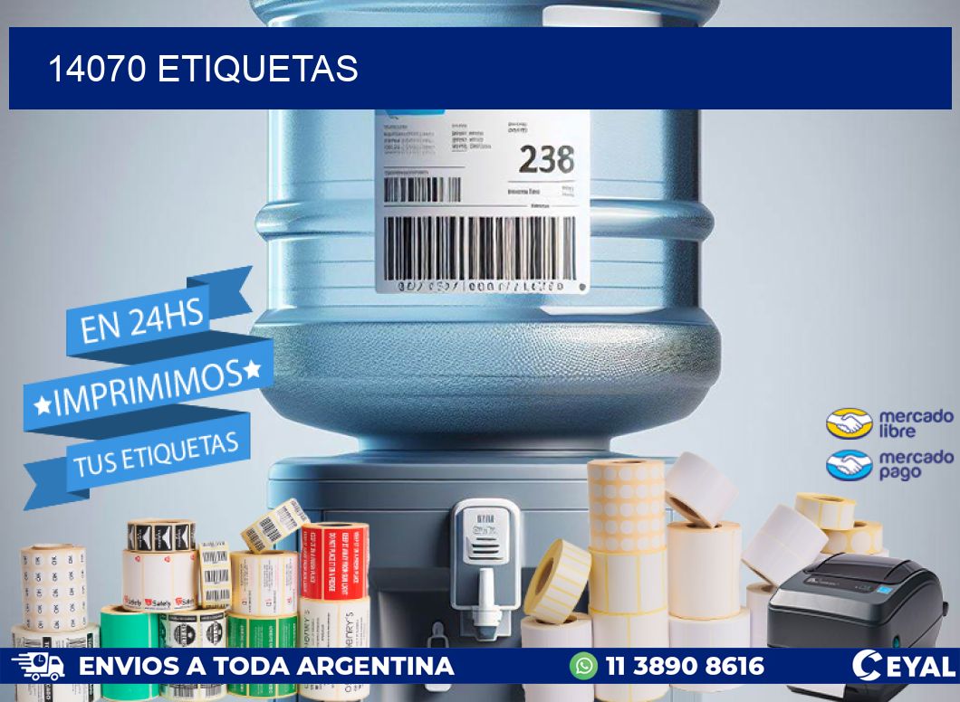 14070 ETIQUETAS