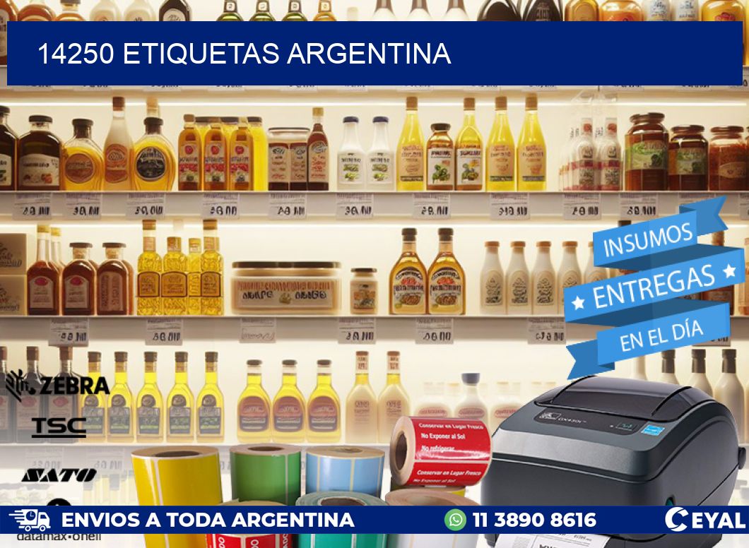 14250 ETIQUETAS ARGENTINA